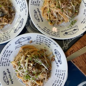 Memento-MORIの作ってみた!投稿(【納豆ときのこのワンパン和風スパゲッティ】ひと皿で満足♪)