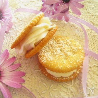 生姜ハチミツレモンのアイスリッツサンド
