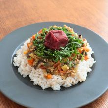 【ダイエット×美肌】梅しそキーマカレー