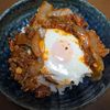 月雪由翔の作ってみた!投稿([新玉ねぎと半熟卵の甘辛そぼろ丼]ハンバーグ風の味付け♪)
