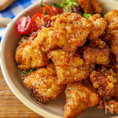 【包丁不要☆ズボラで悶絶♡】鶏むね肉の南蛮から揚げ!ご飯進む
