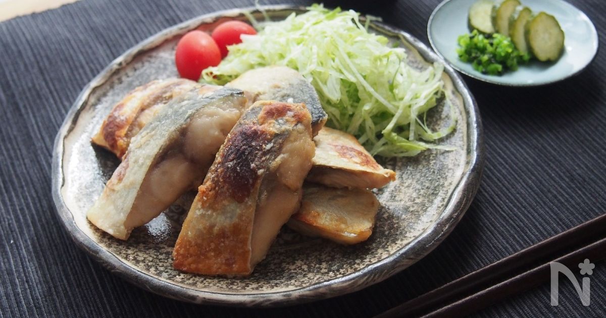揚げない「さばの竜田揚げ」