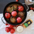ごろっとトマト煮込みハンバーグ