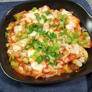 M＊Pの作ってみた!投稿(タラのキムチーズ)