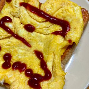 Kの作ってみた!投稿(関西風たまごサンドトースト)