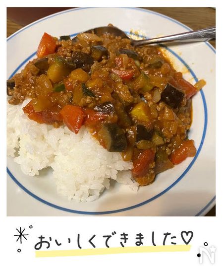 さくらさんの作ったキーマカレー