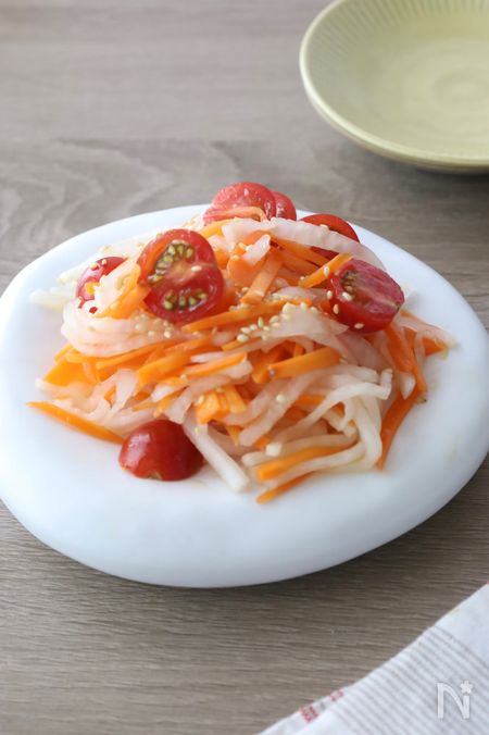 夏の彩り和風ラペ