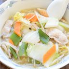 本鶏だしの【旨みたっぷり野菜ラーメン】具沢山でコク旨！