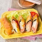 もちチーズ明太春巻き