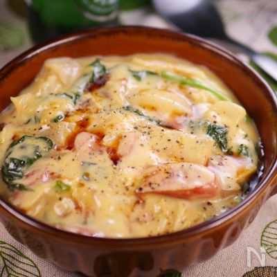 簡単に三ツ星の味のクリームシチュー🥰白菜消費でとろとろ😋
