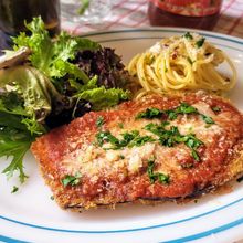 ”Eggplant Parmesan”米なすのパルメザン焼き