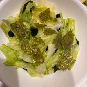 イトマルの作ってみた!投稿(ポリ袋に合わせるだけ♪レタスとワカメのチョレギ風サラダ)