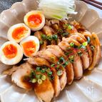 こく旨♪煮込み時間短め
【しっとりやわらか鶏チャーシュー】