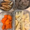 春の食材たっぷり筑前煮の工程1