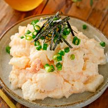 【長いもタラモサラダ】レンジ3分♪材料も工程も少なくて簡単！