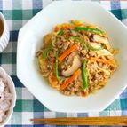 【野菜たっぷりマーボー白滝】ごはんが進む！低糖質な節約おかず