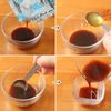 なすとじゃこの冷製和風おろしまぜそばの工程2