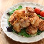 【揚げずにヘルシー！】米粉のオーブン唐揚げ