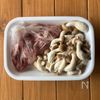 ワンパン10分!【豚こま肉ときのこのとろ玉和風あんかけ】の工程1