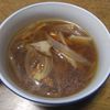 ももの作ってみた!投稿(きのこと玉ねぎのうまみたっぷりスープ)