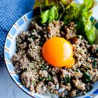 業務スーパー姜葱醤で香る！そぼろ