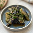 なすでご飯がすすむ！【なすの胡麻味噌あえ】