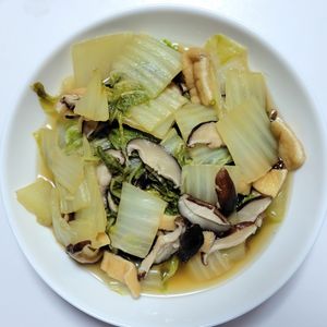 ふうかの作ってみた!投稿(『白菜とえのきと油揚げのくたくた煮』)