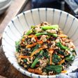 ひじきと小松菜の甘辛そぼろ【#作り置き#冷凍保存#お弁当】