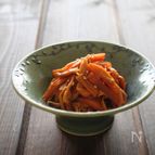 【つくりおき薬膳】金針菜とにんじんの甘酢炒め