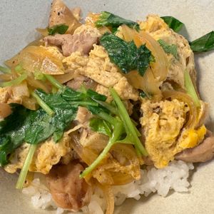 フミの作ってみた!投稿(短時間でもしっかりしたコクと味♪『とろとろ親子丼』)