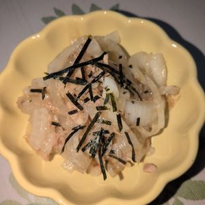 KUMIKOの作ってみた!投稿(【新玉ねぎのツナサラダ】シャキシャキ♪甘い♡ヘルシーサラダ♪)