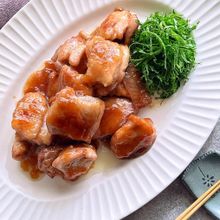 お弁当にも人気！【鶏もも肉のジンジャーぽん酢照り焼き】