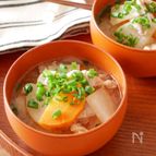 しょうが風味の具だくさん豚汁