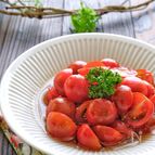 簡単常備菜！プチトマトのすし酢マリネ