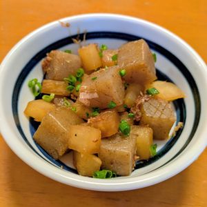 ゆきまる🐬🫧の作ってみた!投稿(【大根とこんにゃくのおかか炒め】コスパ抜群すぎ！節約副菜♪)