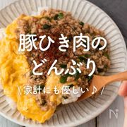 豚ひき肉のどんぶり人気レシピ｜昼ご飯にも簡単♪