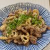 楽ラク手抜キッチン🐶🐾の作ってみた!投稿(ご飯がすすむ♡【豚こまとれんこんのうま塩炒め】)