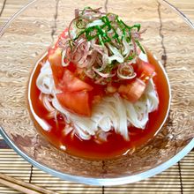 冷製さっぱりトマトそうめん