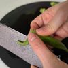この組み合わせ大正解！【オクラ豆腐】の工程1