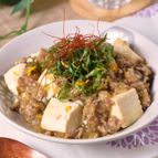 ピリリとあっさり和風麻婆豆腐