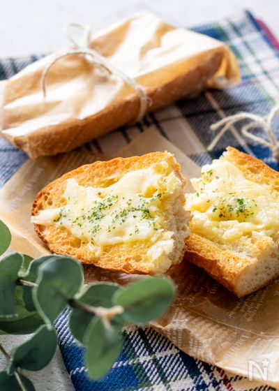 チーズガーリックトースト By Akiyama Keiko レシピサイト Nadia ナディア プロの料理家のおいしいレシピ