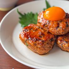 豆腐入りでヘルシー✨照りふわ鶏つくね🐔