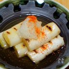 焼き葱の煮浸し