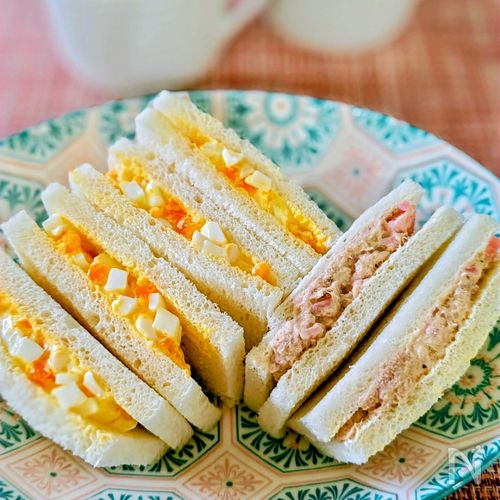 【卵サンド・ツナサンド】食べ過ぎた翌日の朝は♪