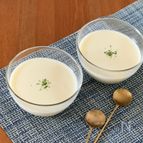 カリフラワーの冷たいポタージュ