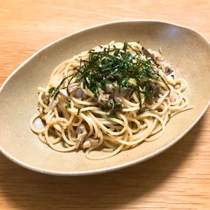 Nao★彡の作ってみた!投稿(最短5分で作れる！塩サバと大葉のパスタ)
