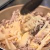 10分で完成！【たけのこ麻婆丼】の工程3