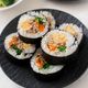 『韓国風彩り巻き寿司』野菜たっぷり具だくさん！恵方巻きにも♪