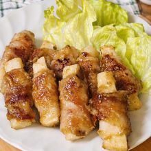 ごまマヨポンだれが決め手!【肉巻き長いも】
