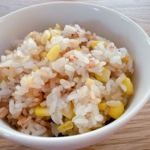 ミルクの作ってみた!投稿(【至福のとうもろこしご飯】シンプルでベストな味♡)